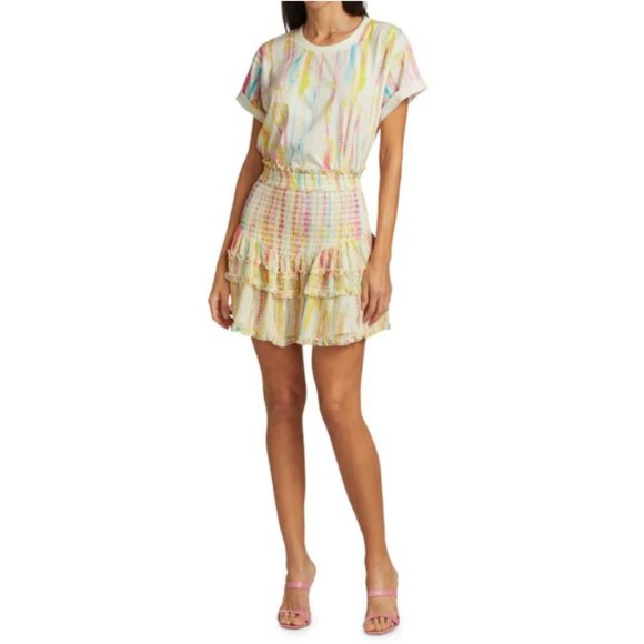 Hemant & Nandita Tie-Dye T-Shirt M Tee Cotton Short Sleeve Crewneck Handmade - Picture 3 of 13